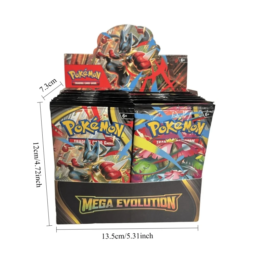 Pokémon-Karten Prismatic Mega Evolution Pitch Black PHANTASMAL FLAMES CHAOS RISING 151 Englische Booster Battle Transaktionskarte – Detail 10