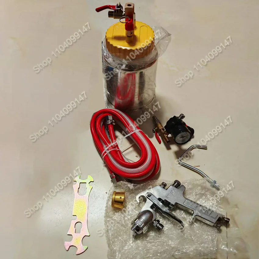 0-3bar 2/2.5/3.0/3.5/4.0mm (21*12cm) 2L Pressure Tank Sprayer Multi-colour Paint Water-in-water Spray Gun Latex Paint Spray Gun