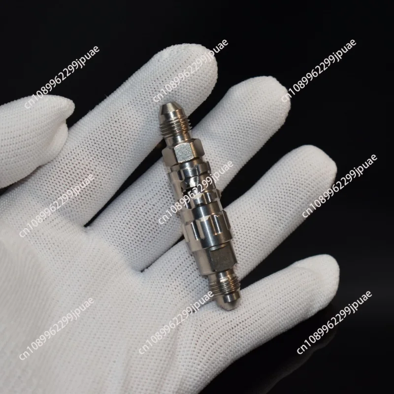 Motorcycle Brake Hose Quick Release Connector, Stainless Steel AN3 Thread Dry Break Coupling Adapter Modification Kit