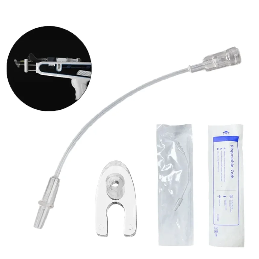 Accessories Disposable Catheter Plastic Plate Suitable For Mesotherapy Gun Beauty Equipment Accessories