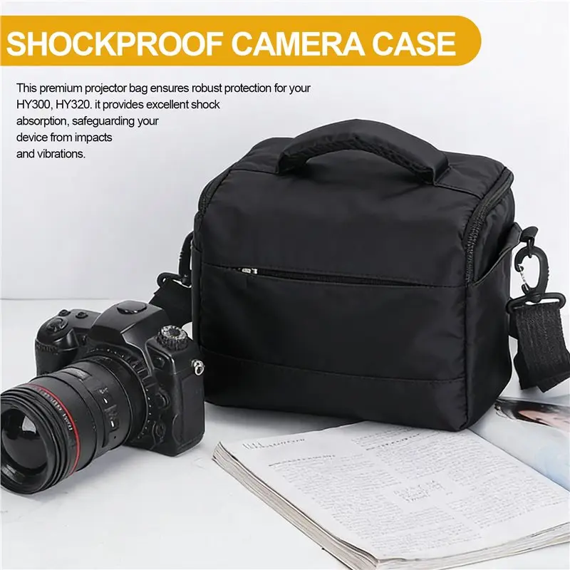 AU33-For HY300 HY320 Projector Bag Shockproof Camera Case Travel Carrying-Bag Storage For Projectors