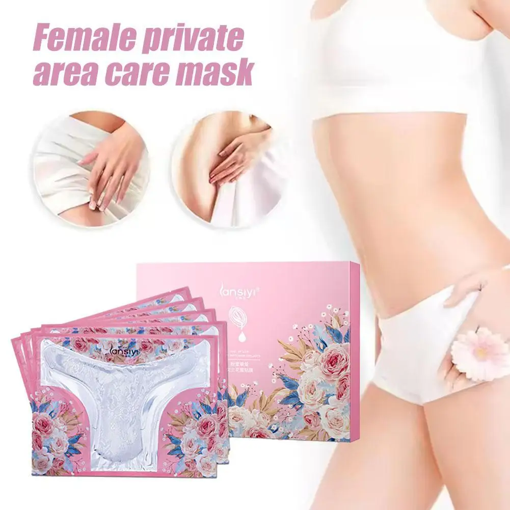 1/5pcs Female Private Parts Care Mask Tender Moisturizing Anti-drying Relieve Discomfort Brighten Private Parts Health Care