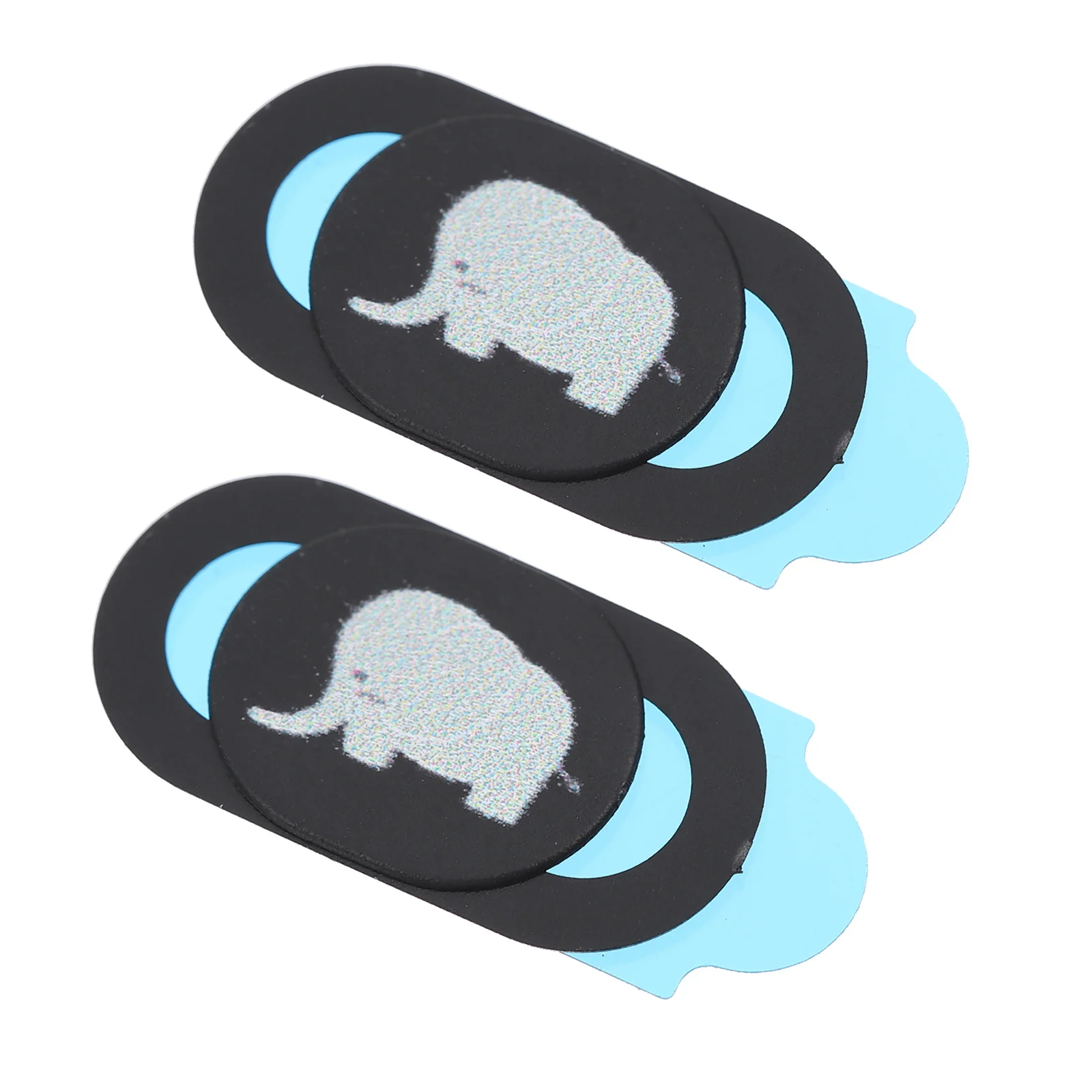 

2Pcs Webcam Privacy Slide Cover Elephant Pattern Privacy Protection for Laptop Mobile Computer Tablet Cover