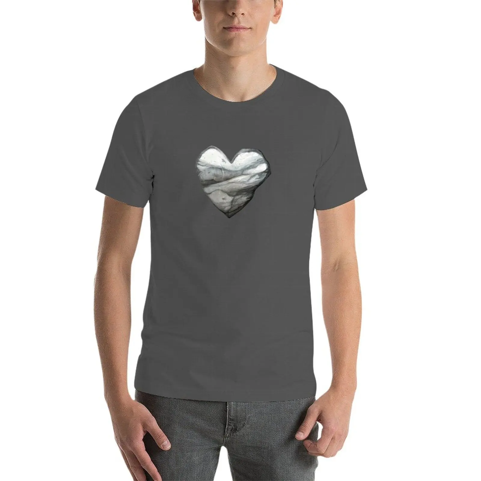 Heart of Stone T-Shirt man t shirt summer top designer t shirt men