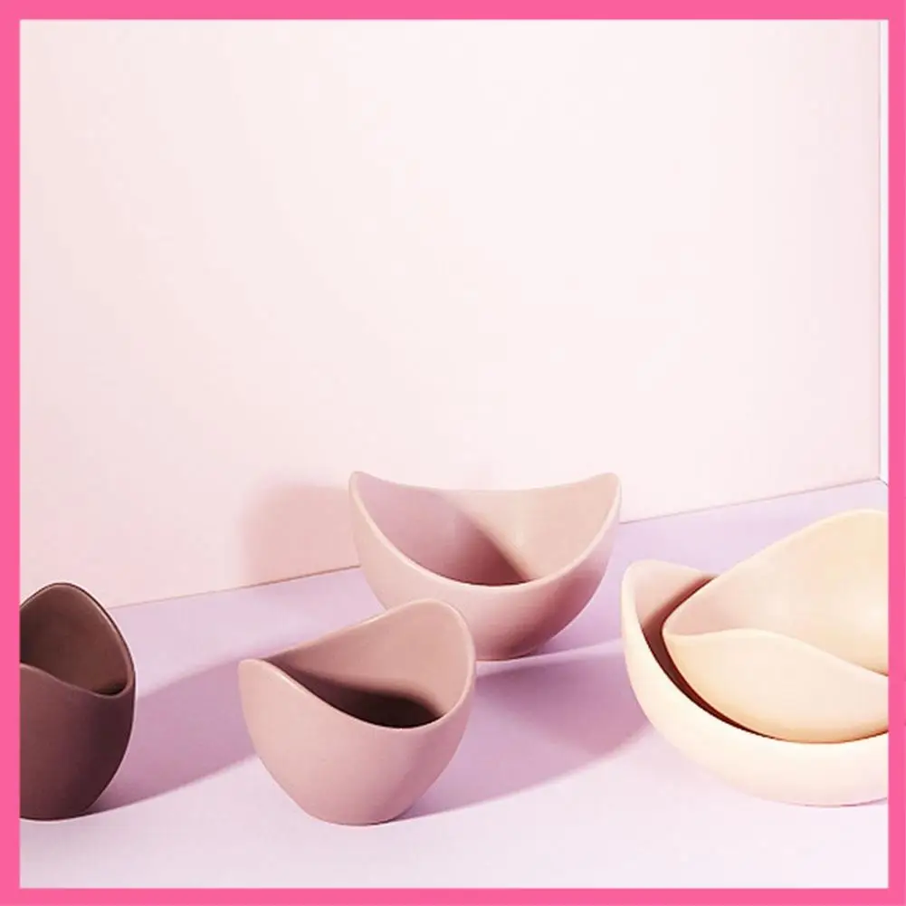 

ABNM Lotus Bowl Dishes And Plates Sets Creative Fruit Plate Simple Zen Decor Storage Fruit Dinner Plates