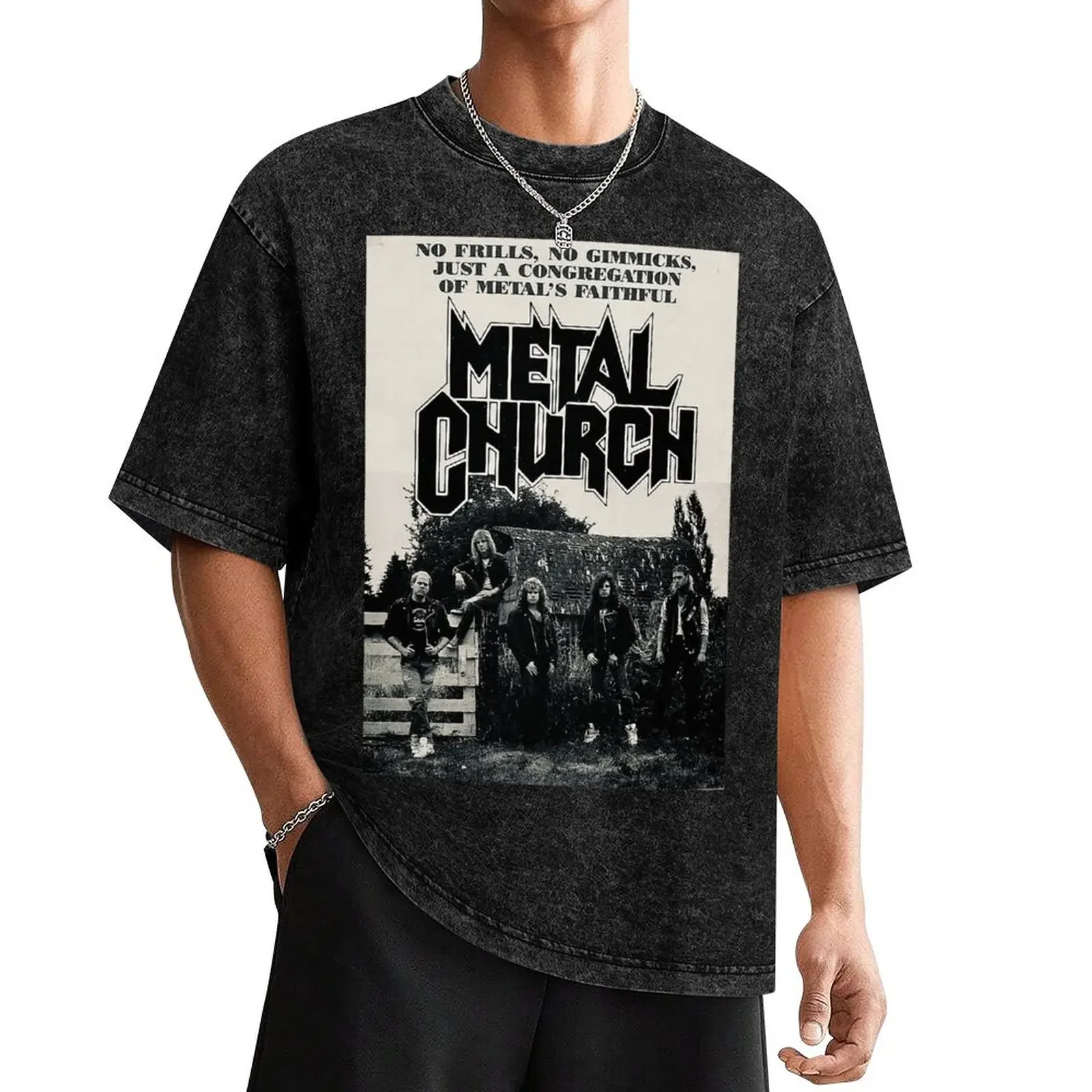 

Metal Church T-Shirt for a boy anime t shirts mens plain t shirts