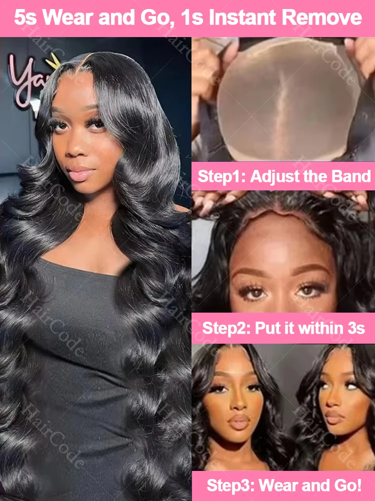 13x4 Hd Lace Frontal Wig Body Wave Lace Front Human Hair Wigs PrePlucked Remy Water Wave 5x5 Glueless Wigs Human Hair For Women image 5