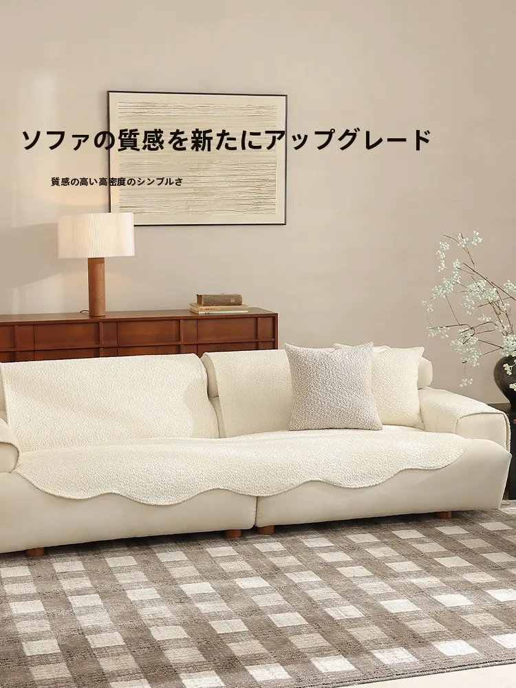 

Цельный противоскользящий чехол для дивана из ткани Cry Snowy Nyle, премиум-класса, универсальный, на все сезоны