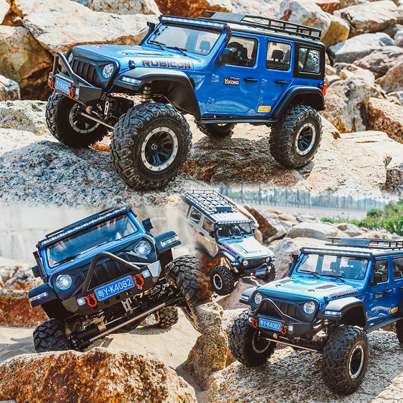 

YK4082 V3 Professional RC Remote Control Vehicle 1/8 Climbing Car 4WD Differential Lock Shift High-Speed Off-Road Vehicle Toy
