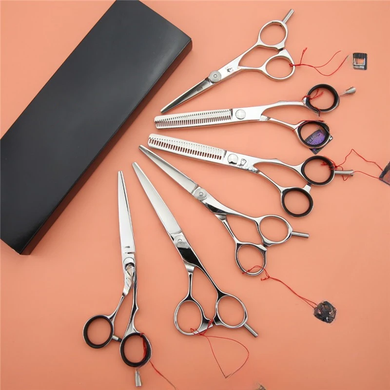 Professional Hairdressing Scissors Full Series Gray Blacksmith Blacksmith Blacksmith Series