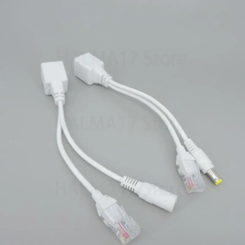 POE Passive Power RJ45 DC Over Ethernet Adapter Cable POE Splitter Injector Supply Module 12-48v For IP CCTV Camea J17