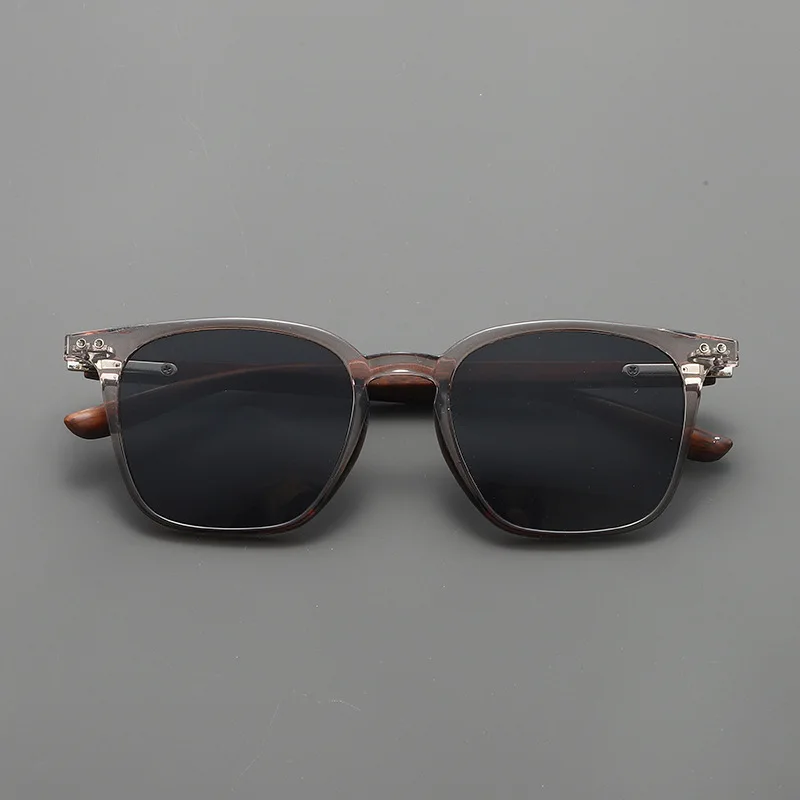 Sonnenbrille mit Schildpatt-Holzmaserung-Rahmen für Damen, Sommerlicher Sonnenschutz, Hochwertige Fahrbrille für Herren – Detail 3
