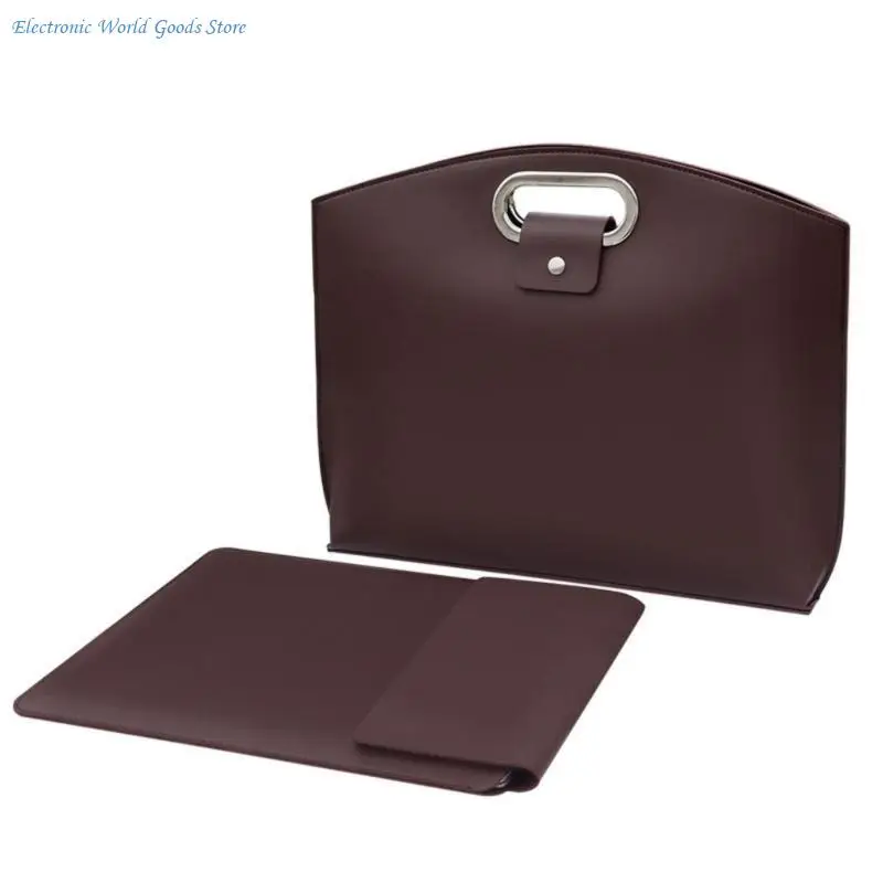 A3PD 13.3/14inch Laptop Computer Bag Carrying Case Water Repellents Fabric Briefcases Business Casual School Carrying Handbag