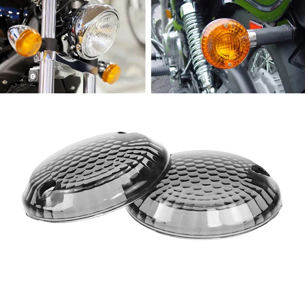 Turn Signal Lens Indicator Light Cover For Suzuki Intruder 700 750 800 1400 1500 VS700 VL1500 / Marauder 800 VZ800 GSF400 Bandit