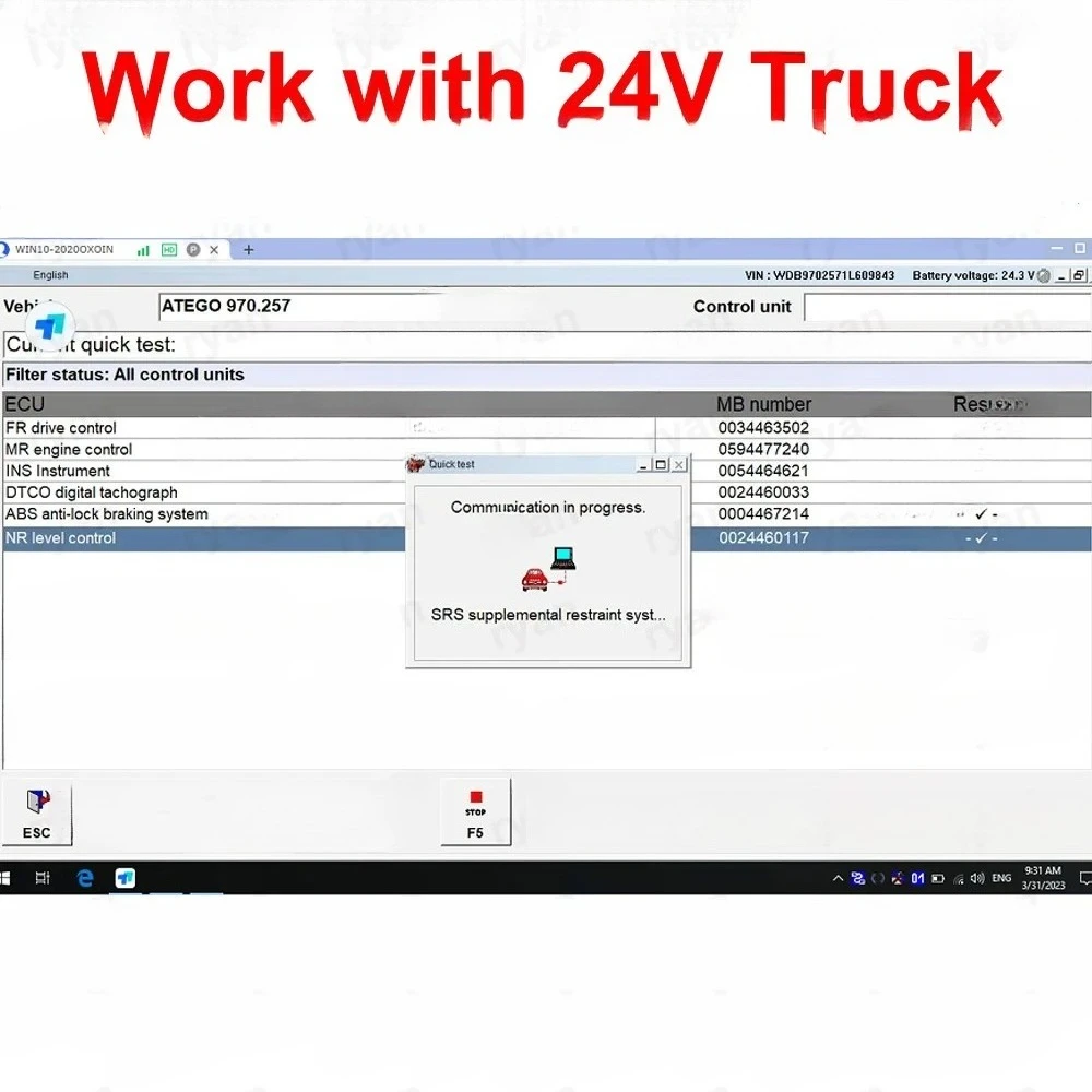 2023.09 MB STAR C4 C5 C3 Software SSD With HHT Win10 64bit For SD Connect C4 Star Diagnosis Compact 4 Auto Diagnostic Tools