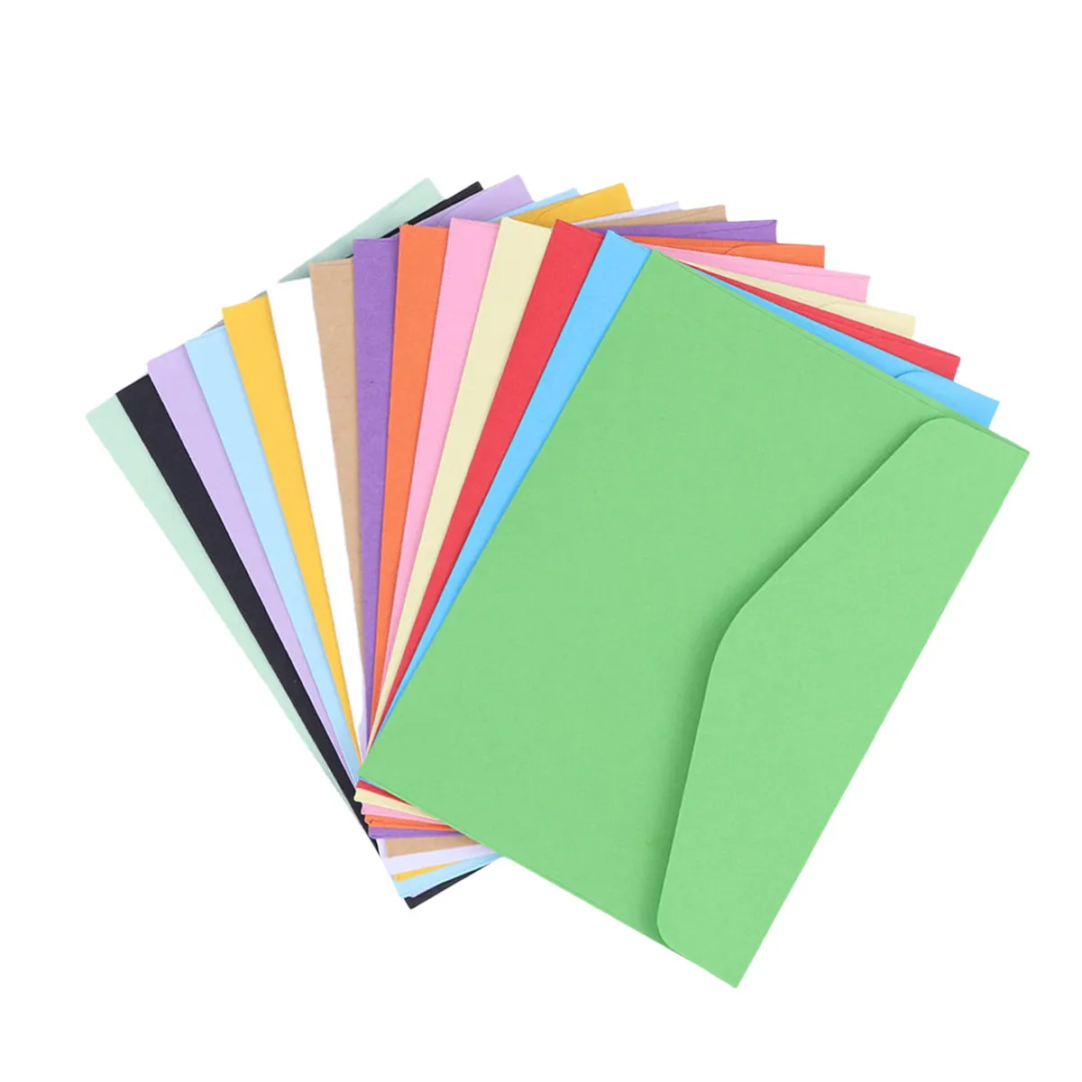70Pcs Mini Envelopes Blank Smooth Writing Premium Paper Envelopes for Postal Stamps Gift Cards Business Cards Documents