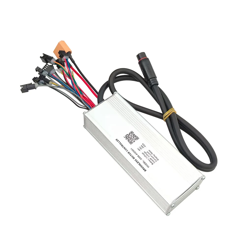 

E-bike Brushless Motor Controller X098-AXD001 48V 25A for KDS Protocol Display for Electric Scooters MTB Fat Bikes Accessories