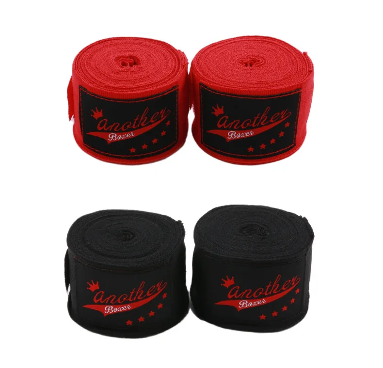 2 Rollen 4,5 m Boxbandage Sportgurt Sanda Kickboxen MMA Handhandschuhe Gürtel Handgelenkbandagen Muay Thai Training Stulpen – Detail 7