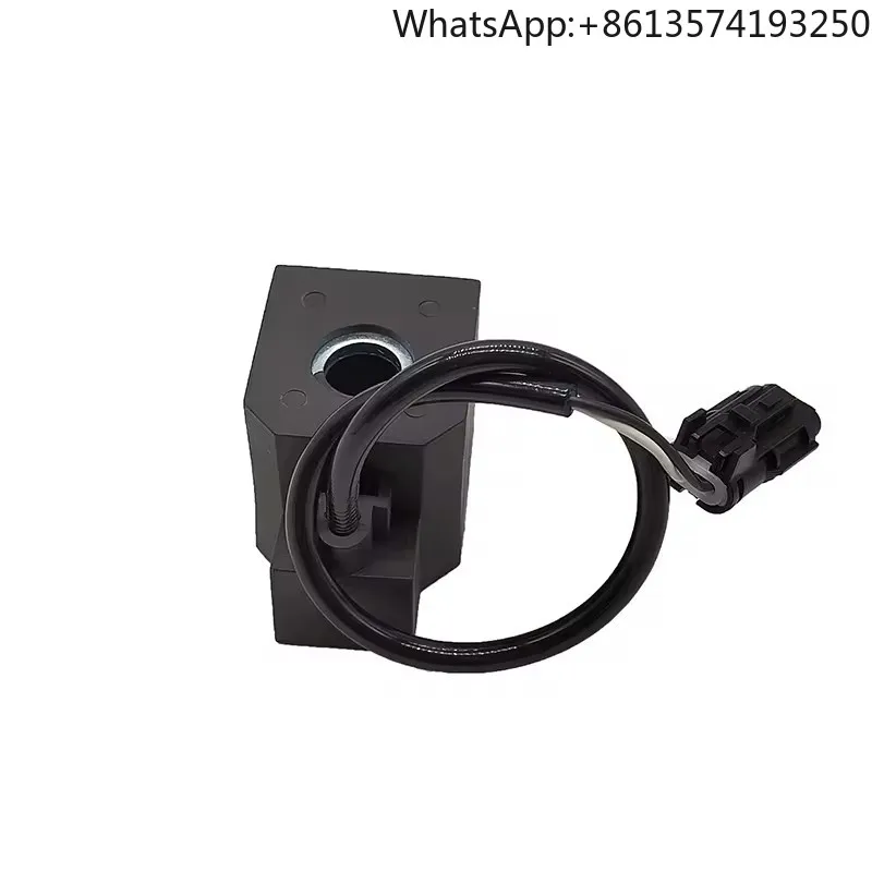 

For High Quality Solenoid Valve Coil for HYUNDAI Excavator R210-5 R220-5 12v 24v High39mm 13mm