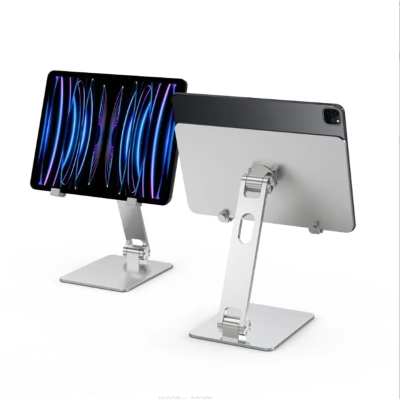 A53M-Portable Folding Magnetic Aluminum For Ipad Charging Stand For Ipad Pro 11 Inch Lightweight Desk Holder