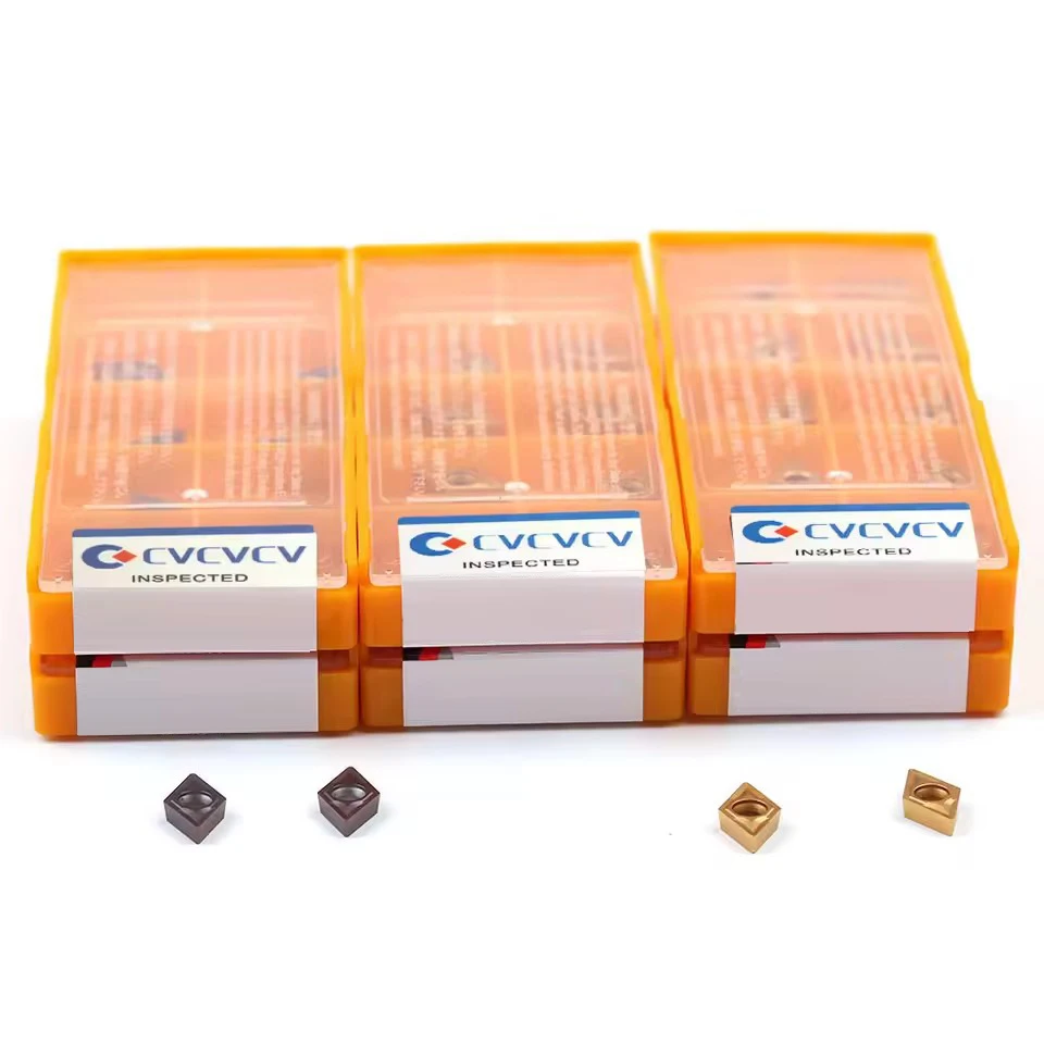 ส่วนลด10PCS CCMT070204/08UE6020 CCMT060204/08 VP15TF คาร์ไบด์แทรกใบมีดเครื่องตัดเครื่องมือกลึง CNC เครื่องมือผู้ถือ