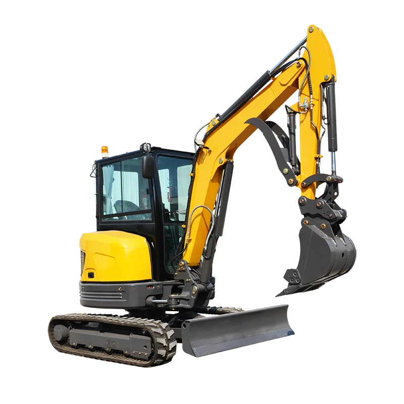 Escavadeira agrícola de 3,5 ton mini escavadeira de esteira mini escavadeira durável construção e paisagismo escavadeira hidráulica
