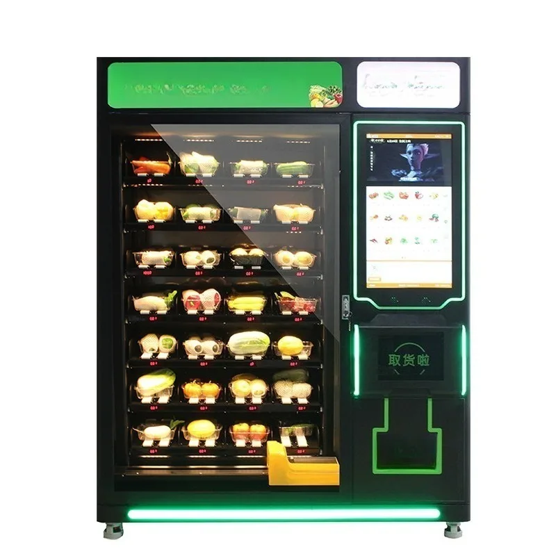 Intelligent fresh  machine, fruit  machine, unmanned vending machine, self-service  cabinet