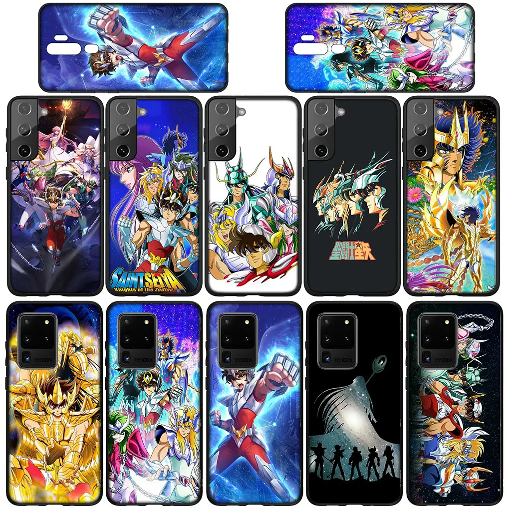 Saint Seiya Cartoon Cover Phone Casing for OPPO A17 A15 A16 A12 A53 A54 A57 A78 A79 A58 A38 A98 A94 A96 A74 A95 A77 A76 Case