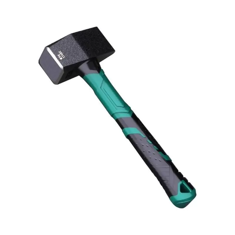 E8BD 2lb/2.5lb/3lb Carbon Steel Multifunctional Hammer Hardware Work Tool Household Use Hammer Shockproof Fitter Hammer