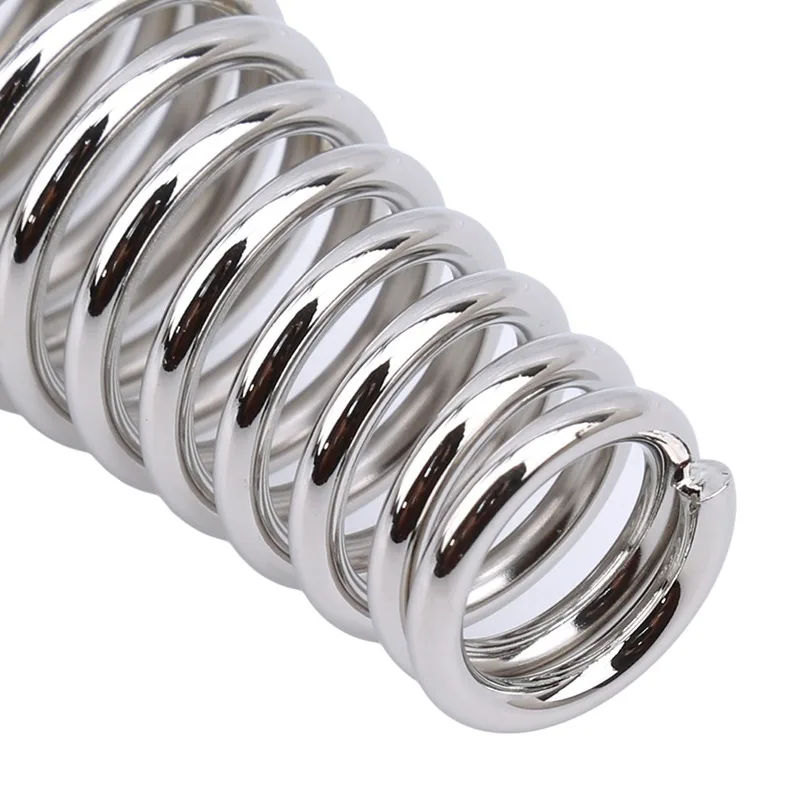 14cm 2.5 Drum Spring Grill Handle Spring for Basket Supply Nickel-Plated, Stainless Steel Handle Spring for Grill Basket Use