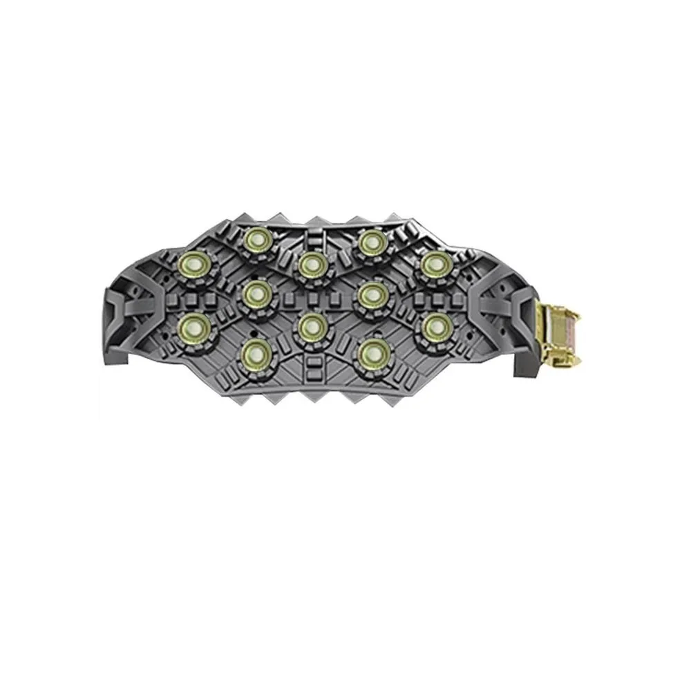 Universal Rubber Car Snow Chains Adjustable Heavy Duty Auto Snow Wheels Belt Easy Installation Provide Excellent Traction