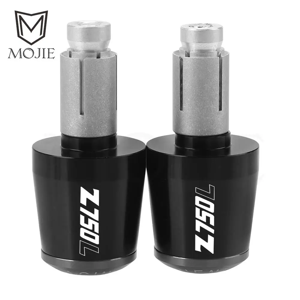 Motorcycles Handlebar Grips Cap Weight PartsAnti Vibration Silder Plug Ends FOR KAWASAKI Z750L Z750 L Z 750 L2007 2008 2009 2010