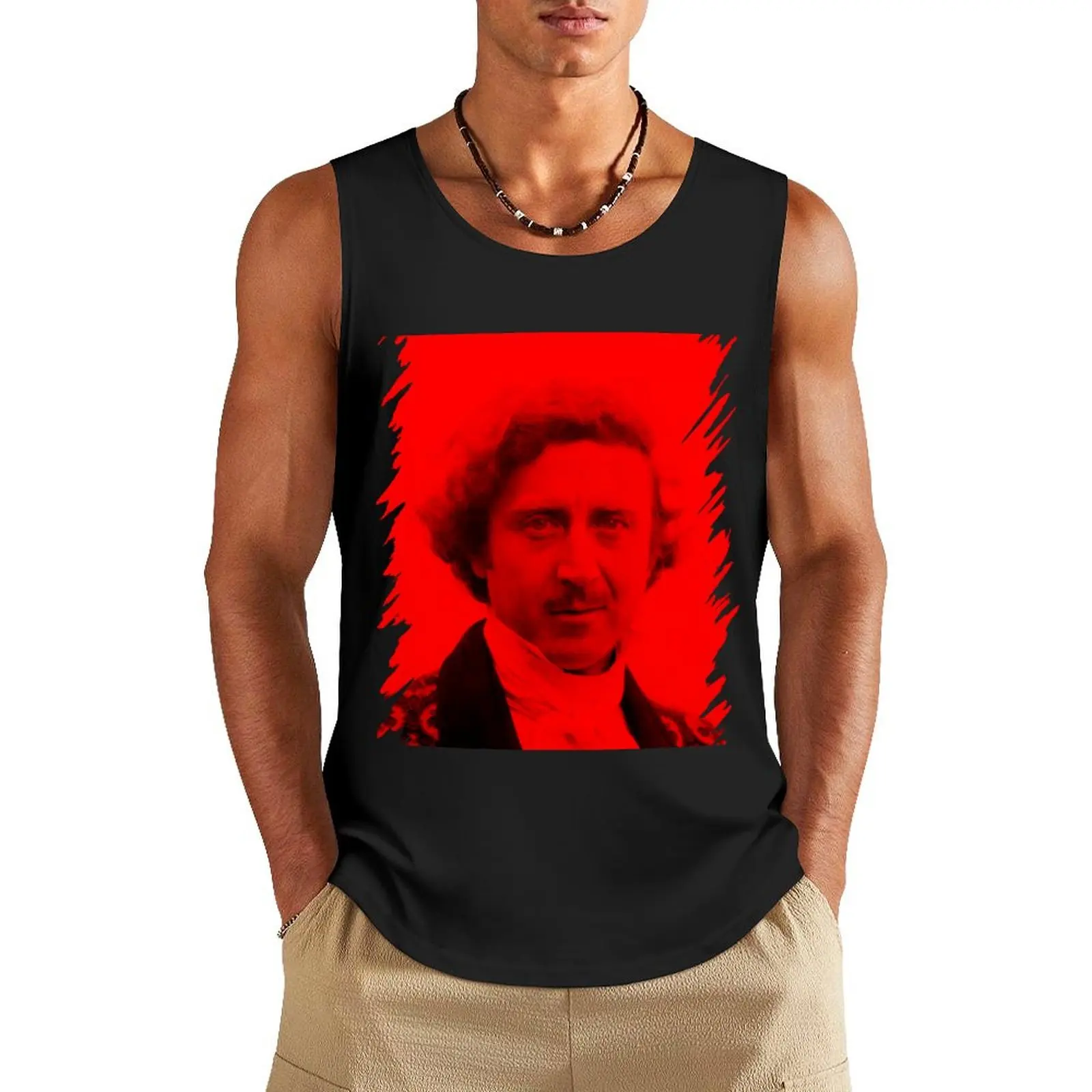 

Gene Wilder - Celebrity Tank Top fashion 2024 man man sexycostume