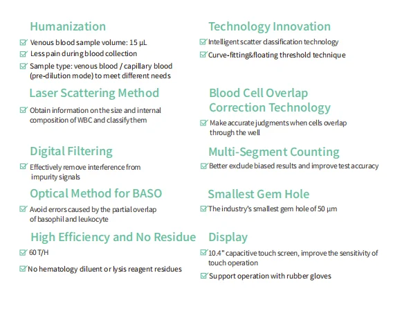 SY-B500_Vet Full Automatic Vet 5-part Hematology Analyzer for animal clinic