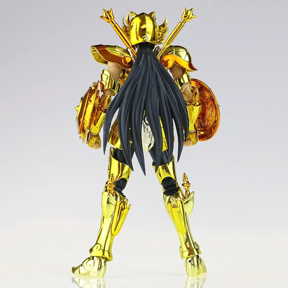 IN MAGAZZINO CS Modello Saint Seiya Mito Panno EX Bilancia Dohko Con Drago Shiryu Cavalieri dello Zodiaco Anime Armatura Metallica Action Figure