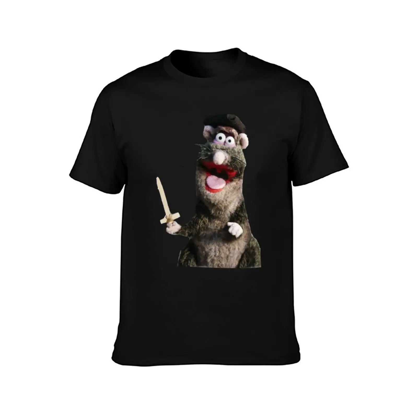 man Rat Sword t shirt Histories funny shirt t T-Shirt men with humor t cotton plain Horrible dark shirts 100%
