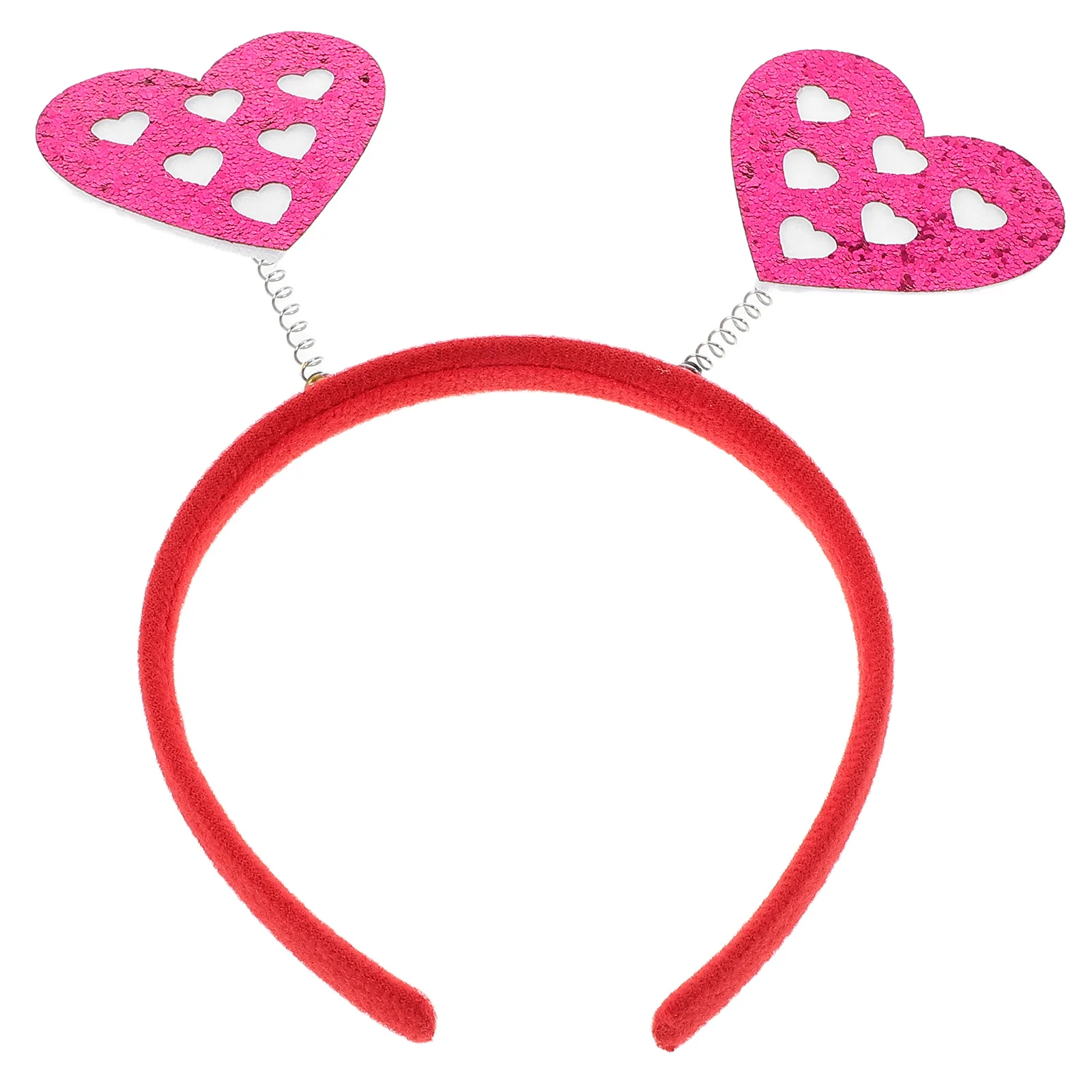 

Valentines Day Heart Headb Red Love Accessories Women Wedding Party Hair B Valentine Costumes Felt Comfortable