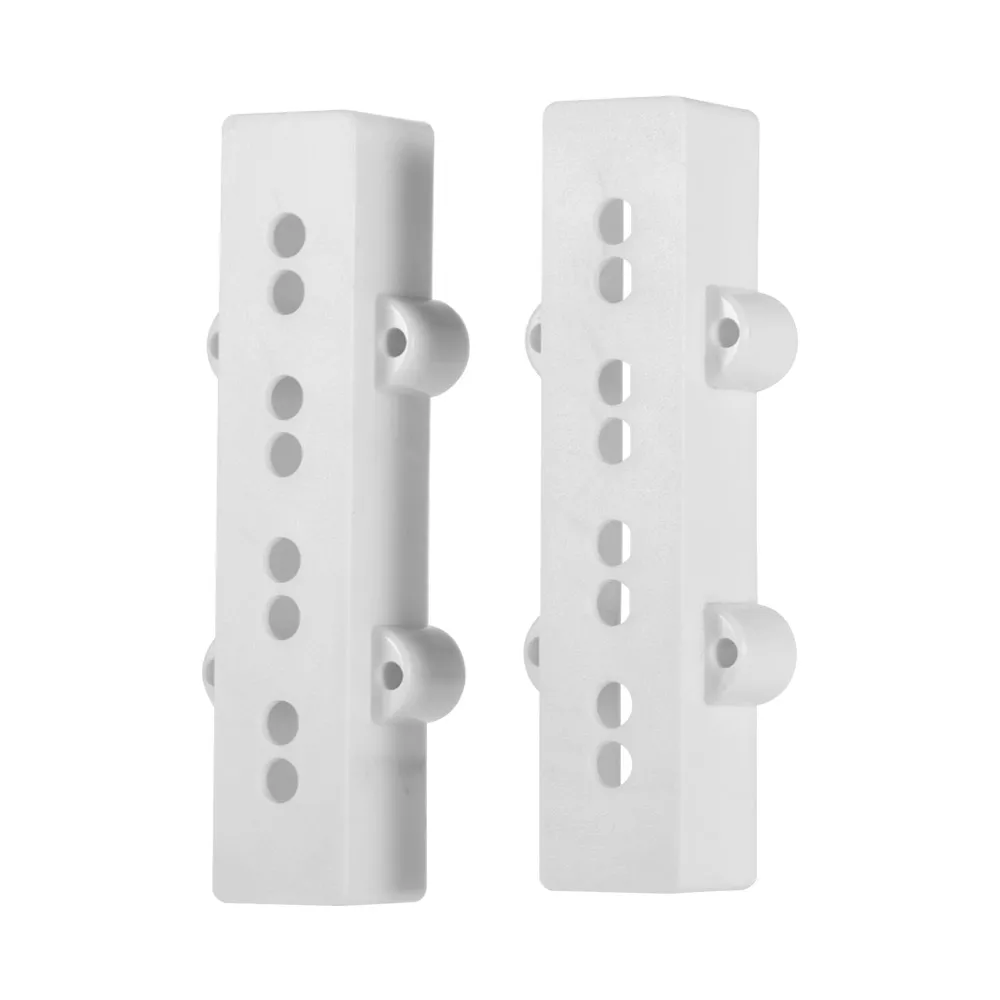 

Plastic Bass Guitar Pickup Covers 8 Holes Open Type for JB Electric Bass Replacement Parts Accessories, Pack of 2pcs, 92MM +