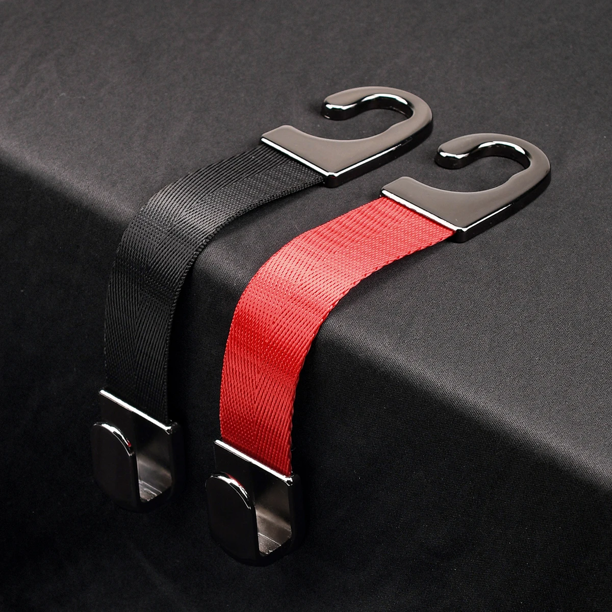 Car Seat Headrest Hook Metal Universal Auto Fastener Clips Seat Back For Bags Organizer Holder Car Storage Interior Accessories