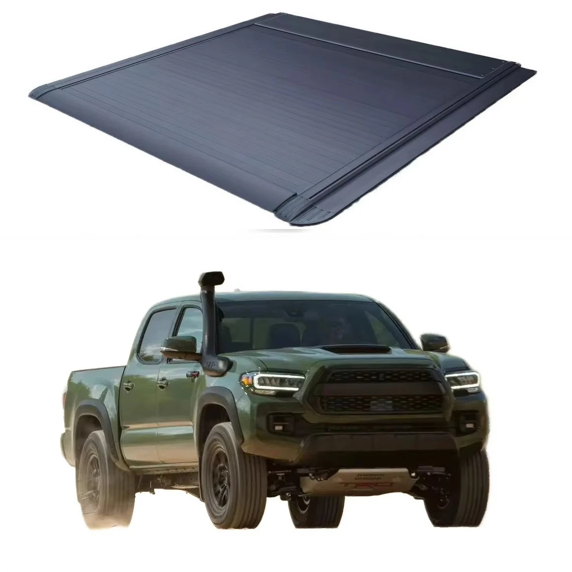 

4x4 Pickup Truck Retractable Electric Roller Lid Silverado Waterproof Tonneau Cover for Hilux Revo Land Cruiser LC79