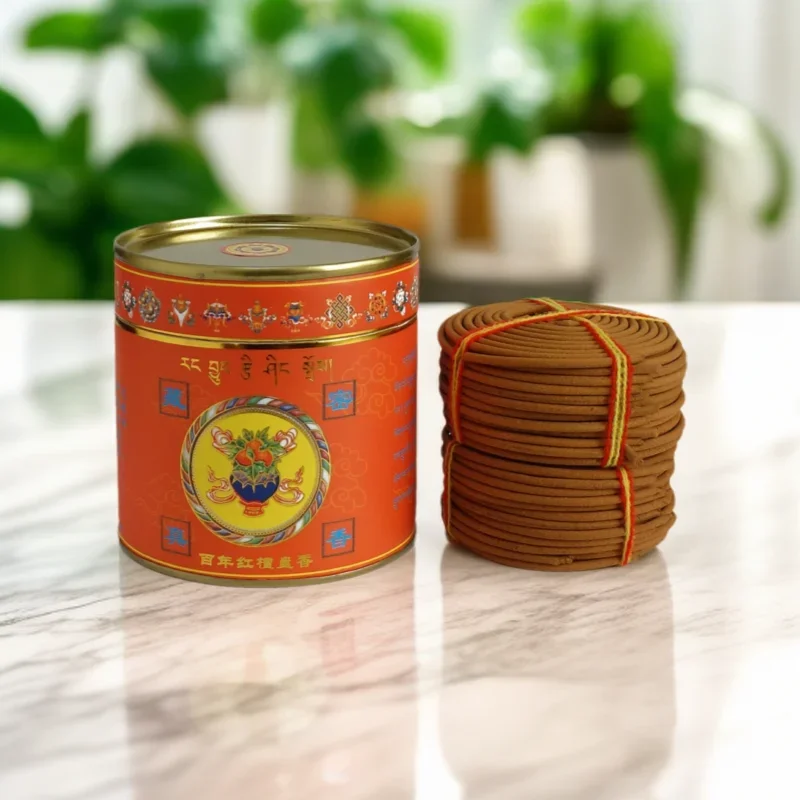 

Tibetan Natural Herbal Coil Incense,Home Aromatherapy Meditation Prevention of Influenza,Quality Aroma Buddhist Supplies