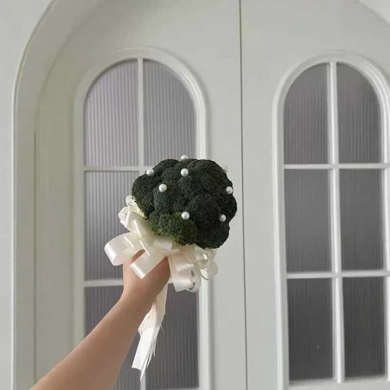 broccoli-bouquet-diy-wedding-flower-full-set-material-package-brides-handheld-creative-personalized-modern-style-wedding-gift