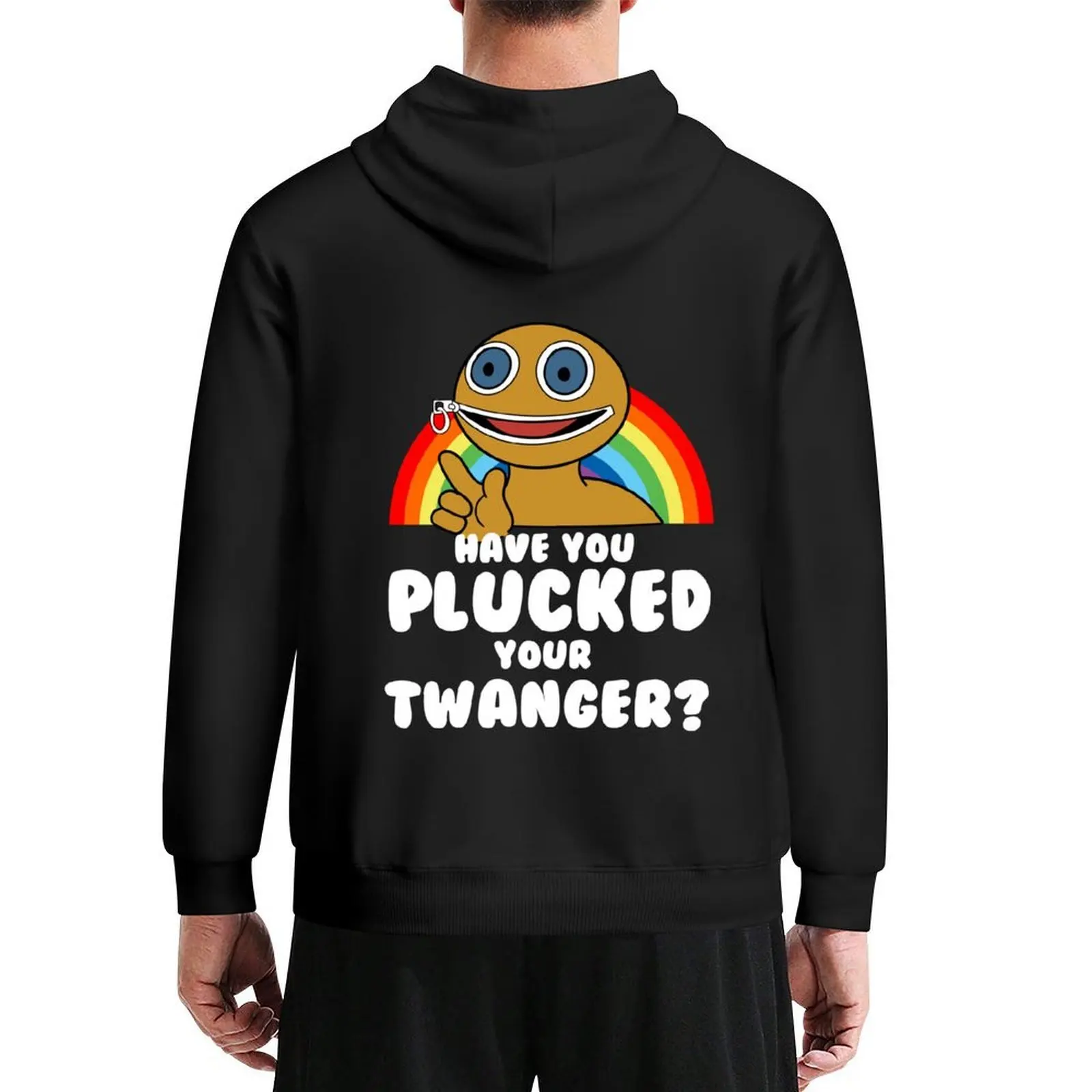 

Zippy - Have you Plucked your Twanger Hoodie fashion men korean clothes anime clothes men's sweat-shirt set hoodie