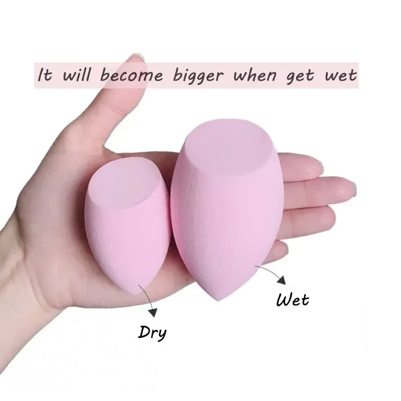 1/12Pcs Makeup Sponges Blender Cosmetic Puff Super Soft Face Foundation Concealer Sponge Puff Beauty Egg Makeup Tools Maquillaje