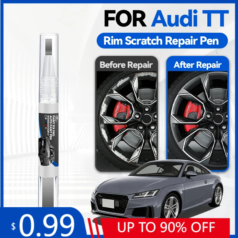 

Карандаш для подкраски колесных дисков AUDI TT, набор для быстрого и простого ремонта царапин на колесах, краска для автомобильных дисков