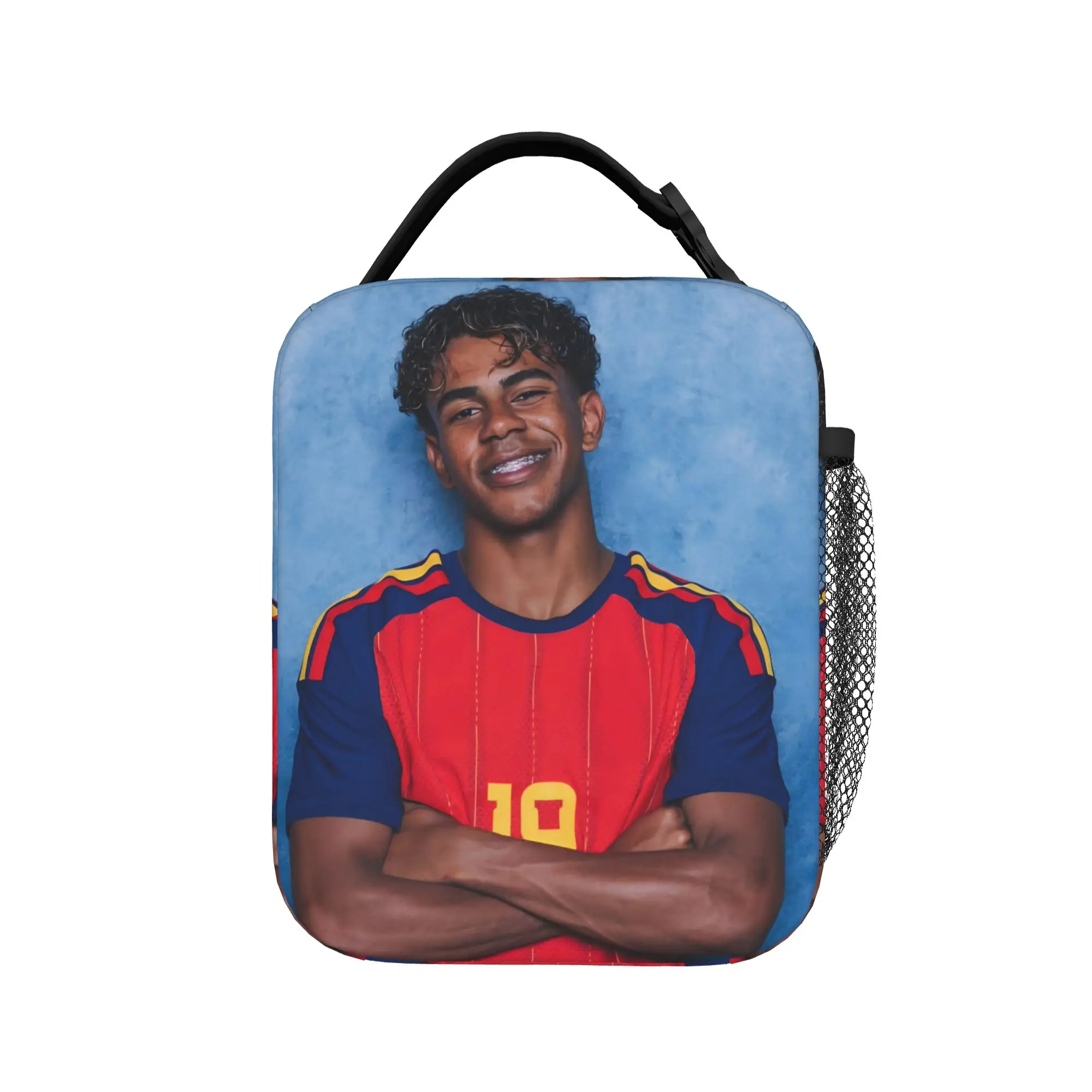 Lamine Y-Yamal Football Soccer Thermal Insulated Lunch Bag for Travel  Portable Food Container Bags Thermal Cooler Lunch Boxes