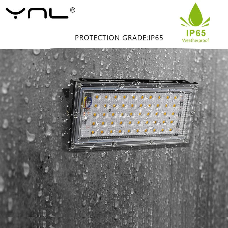 100W 150W Led Flood Light Waterproof IP65 AC 220V 230V 240V Reflector Led Floodlight Outdoor Lighting Spotlight LED Street Lamp