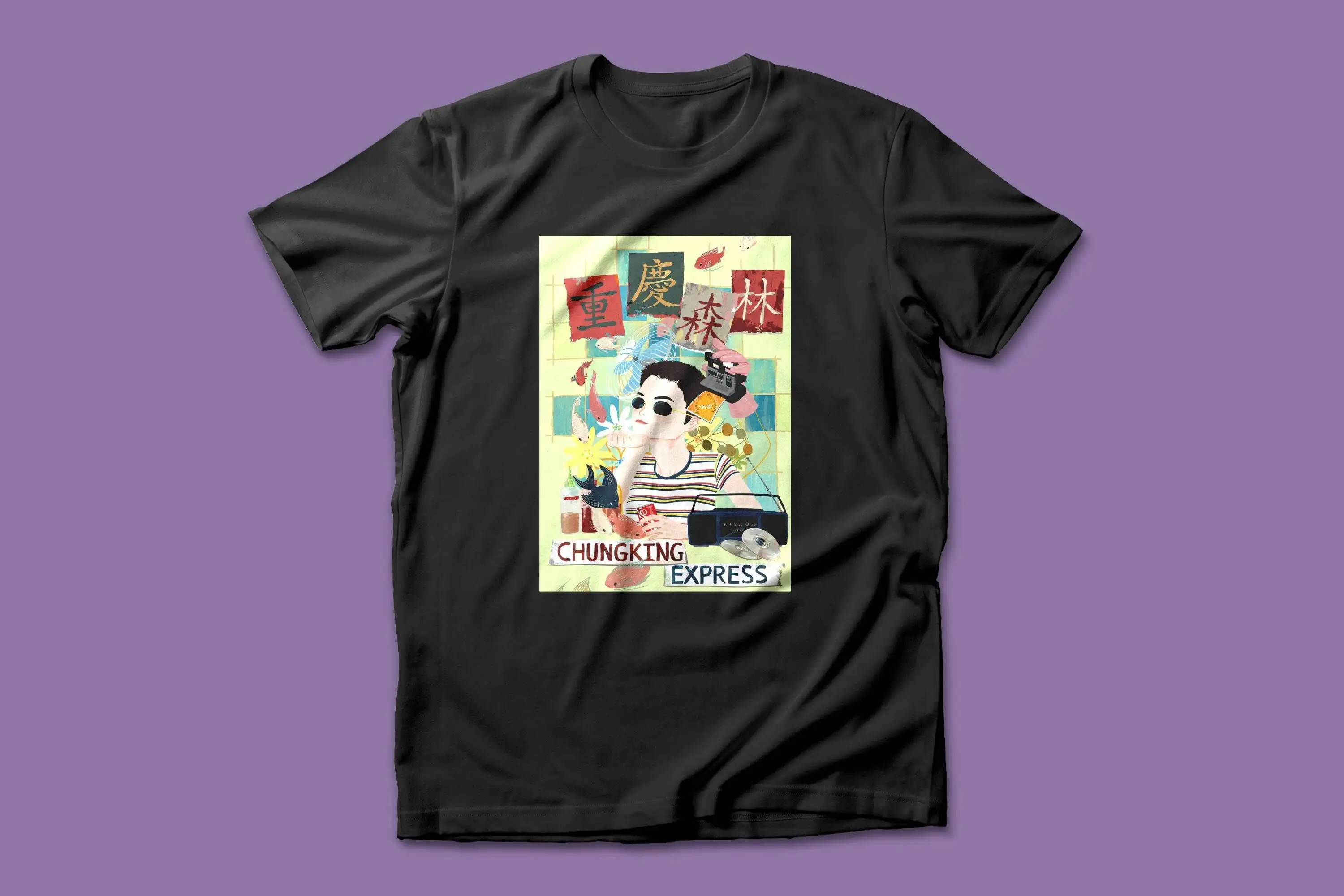 Chungking Express Artwork Movie Poster Tshirt Chungking