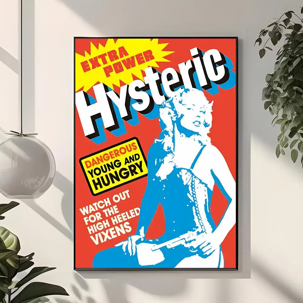 Edgy Fashion Brand H-HYSTERIC GLAMOUR Poster Modern Home Decor & Interior Design | Wall Art Collection