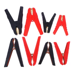 100A 500A Heavy Duty Copper Alligator Clips Terminal Electrical Battery Crocodile Clamp Test Connector for Jumper Cables Boost
